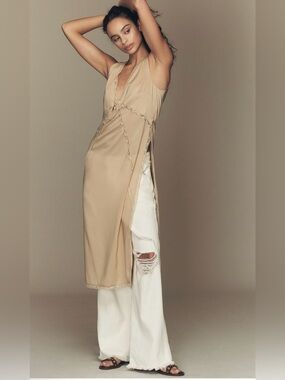 Anthropologie Silky Tunic NWT